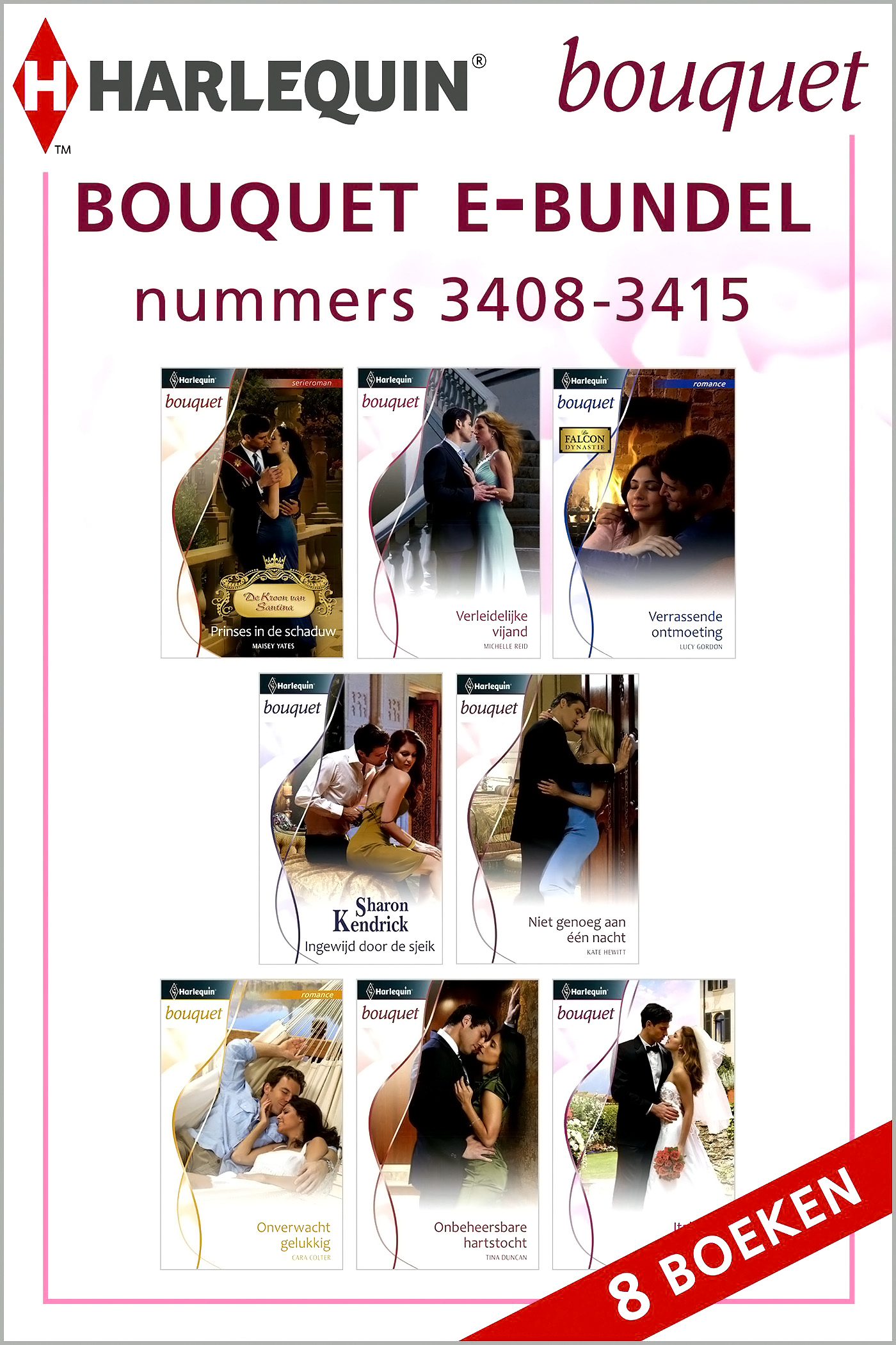 Bouquet e-bundel nummers 3408-3415
