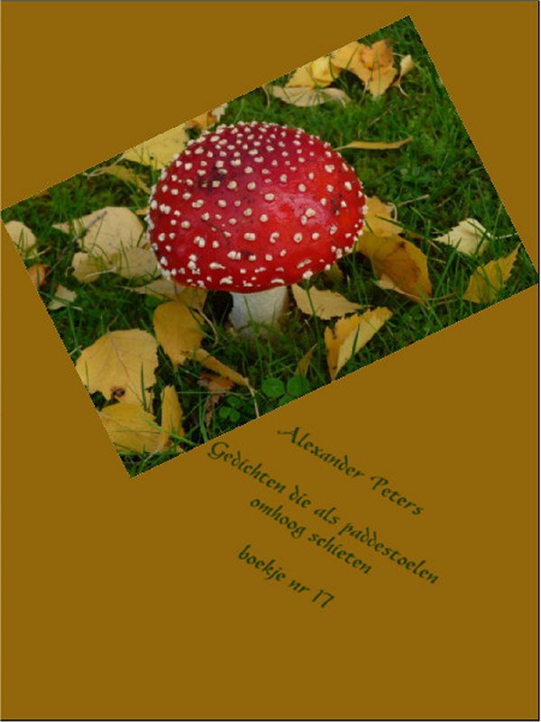 17-Gedichten die als paddestoelen omhoog schieten van Alexander Peters