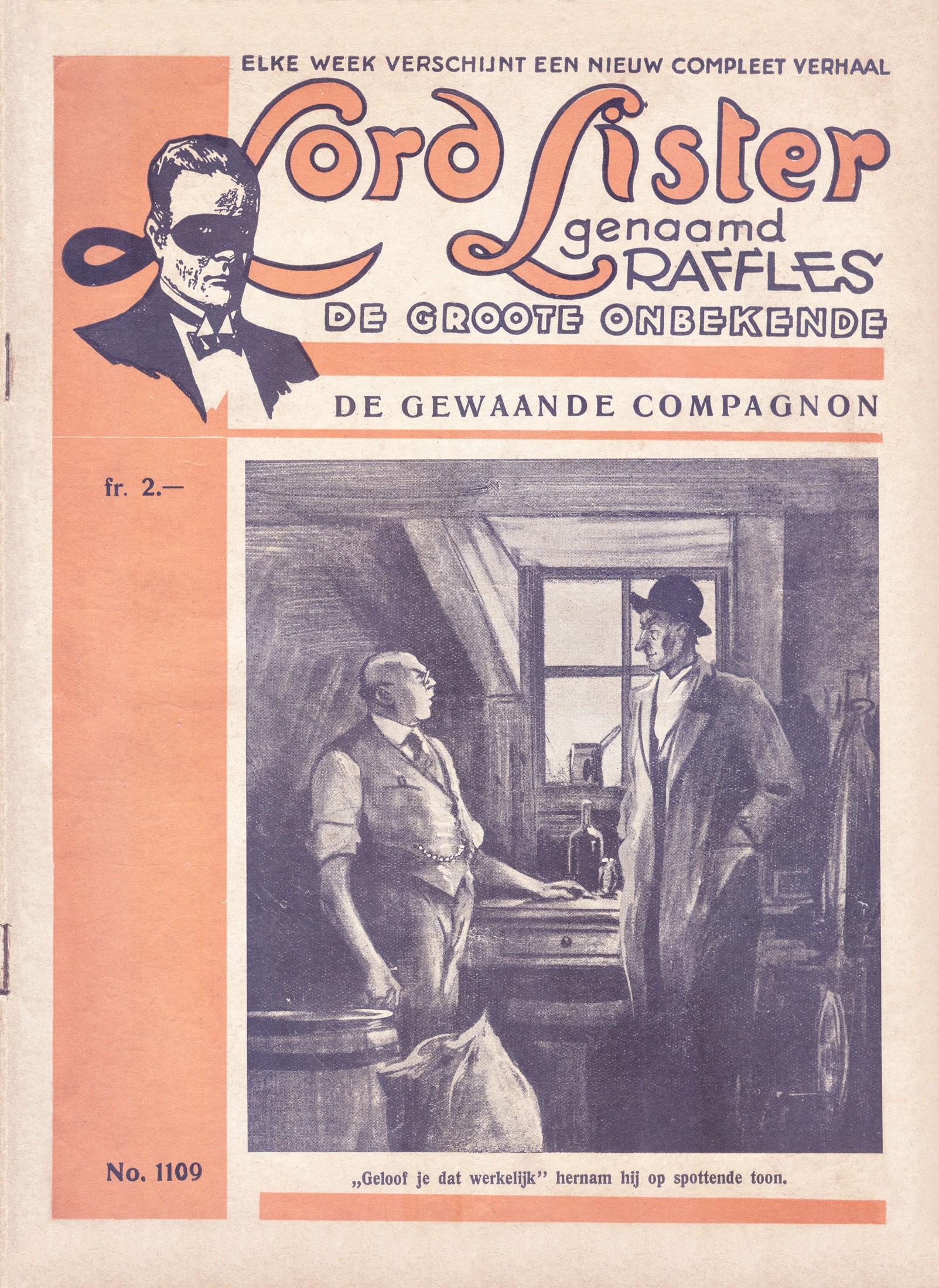 LordLister 1109 DE GEWAANDE COMPAGNON