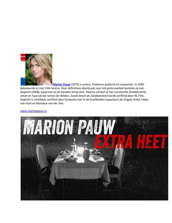Marion Pauw - Extra heet