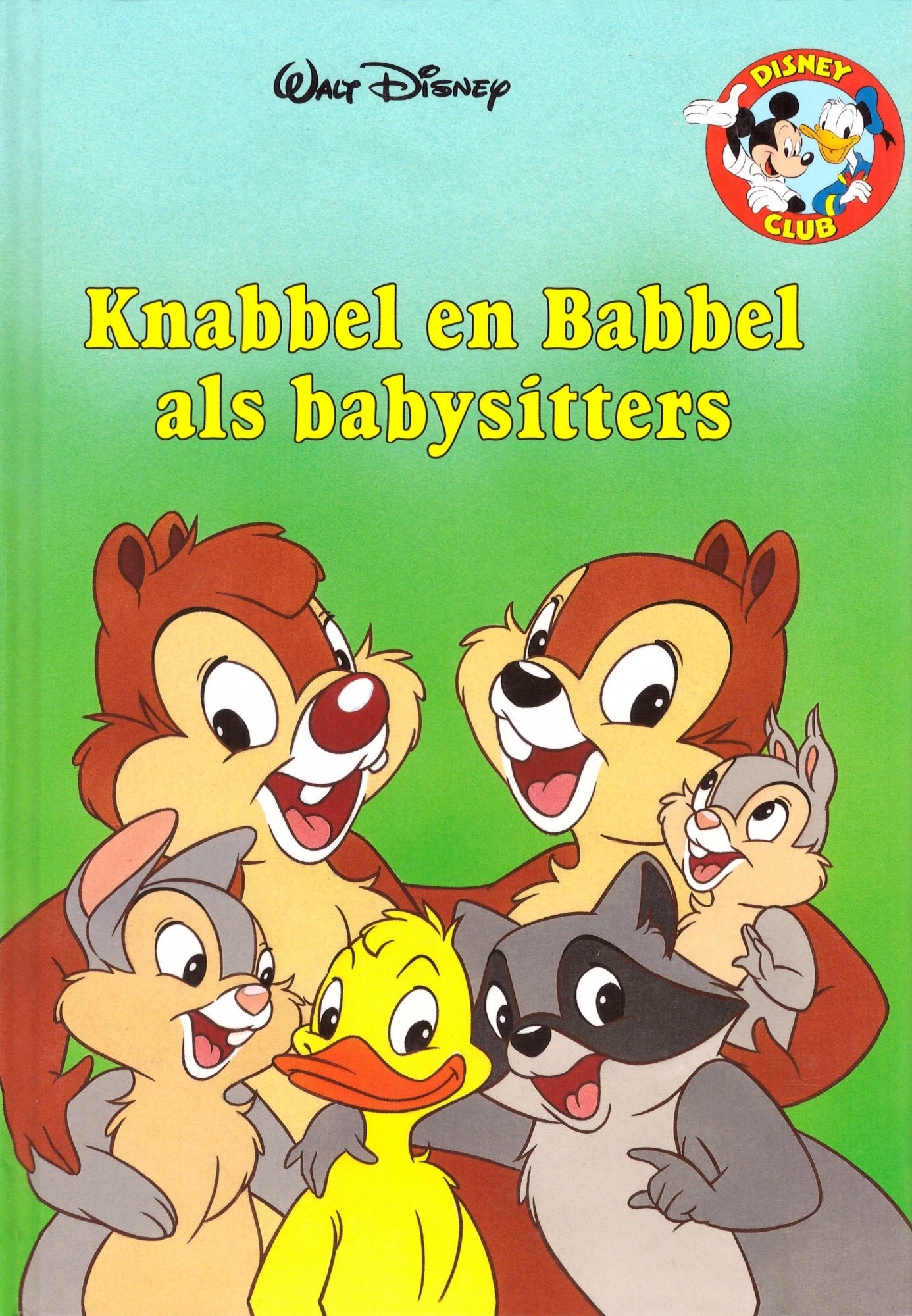 Knabbel en Babbel als babysitters