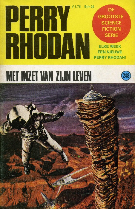 met inzet van zijn leven