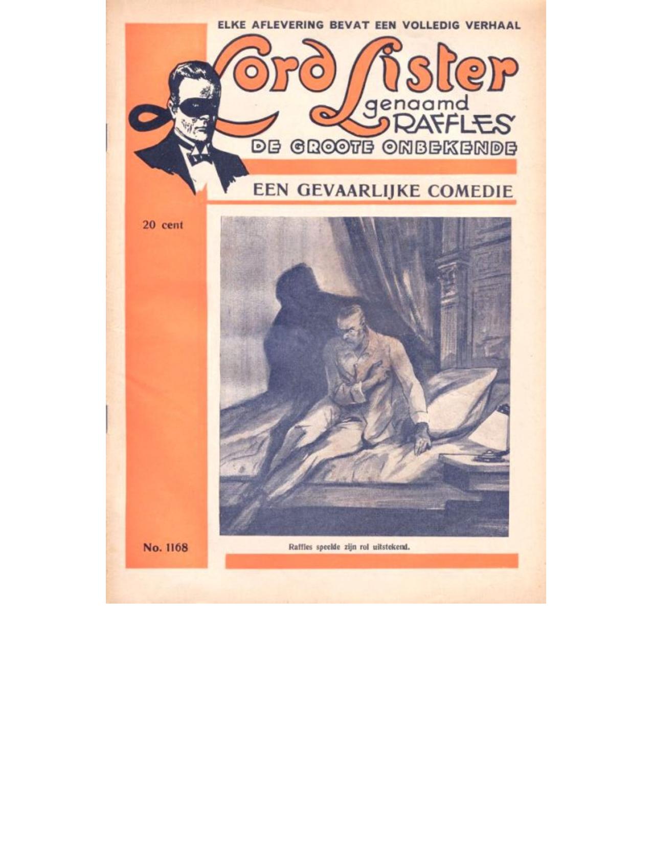 1168 Een Gevaarlijke Comedie