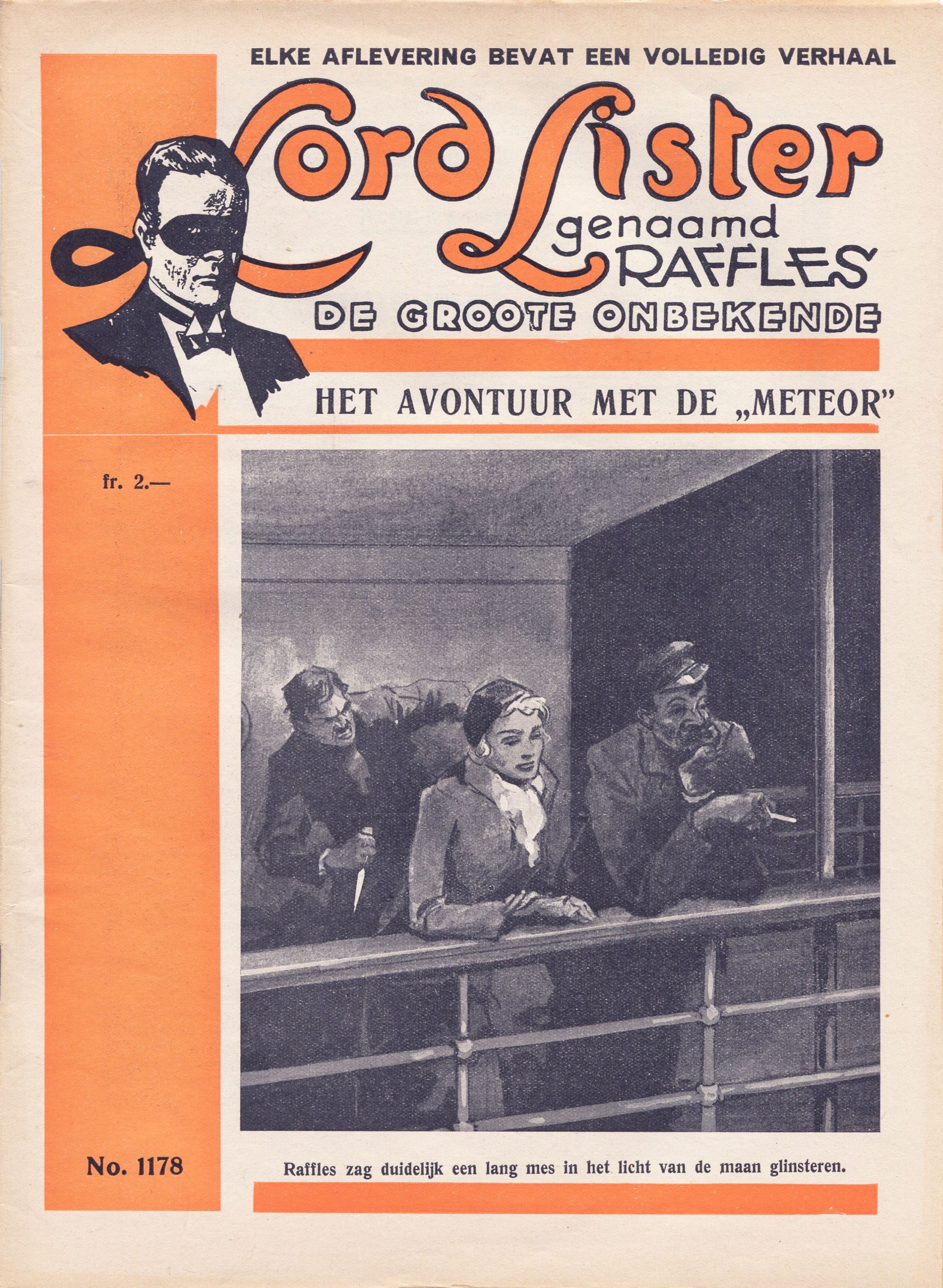 LordLister 1178 HET AVONTUUR MET DE METEOR