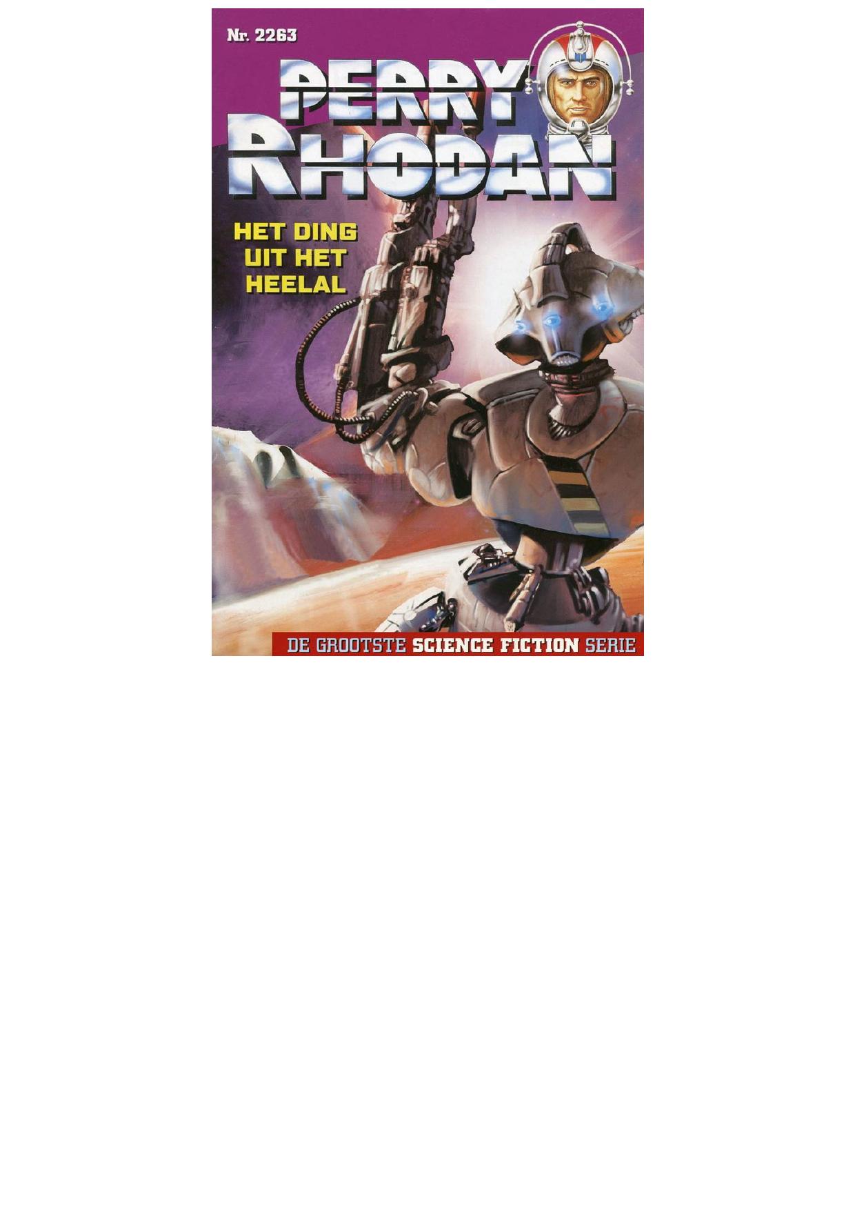 Perry Rhodan 2263 - Het ding uit het heelal