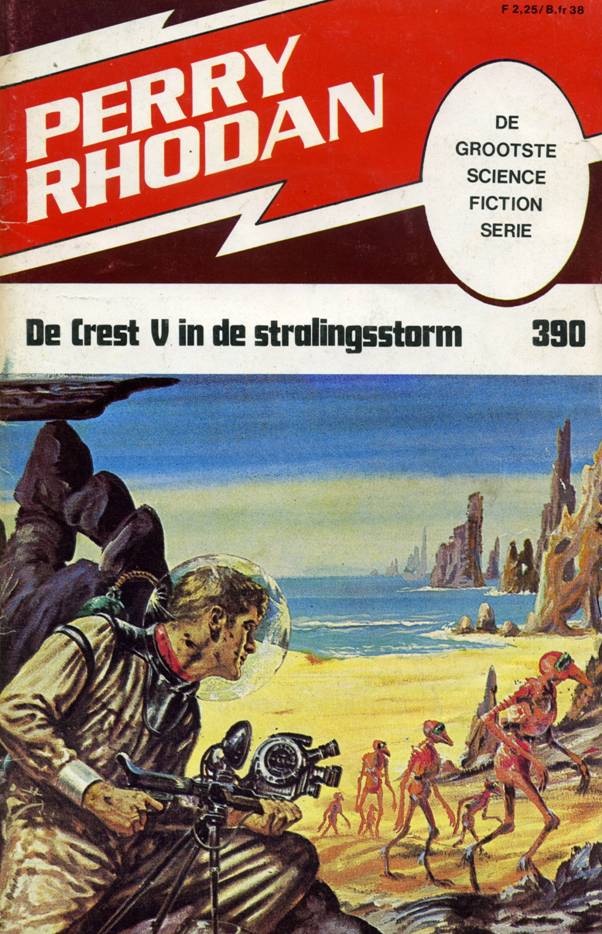 De Crest V in de stralingsstorm