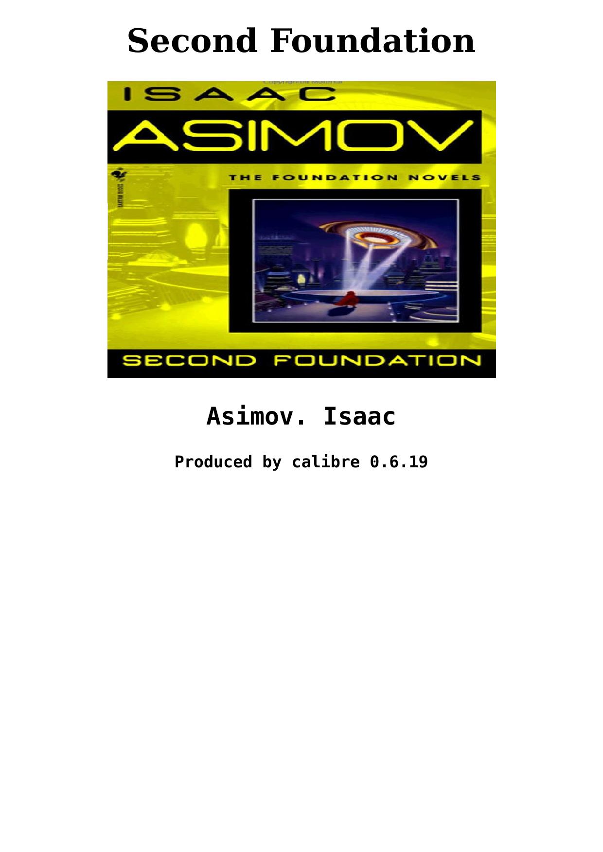 Second Foundation
