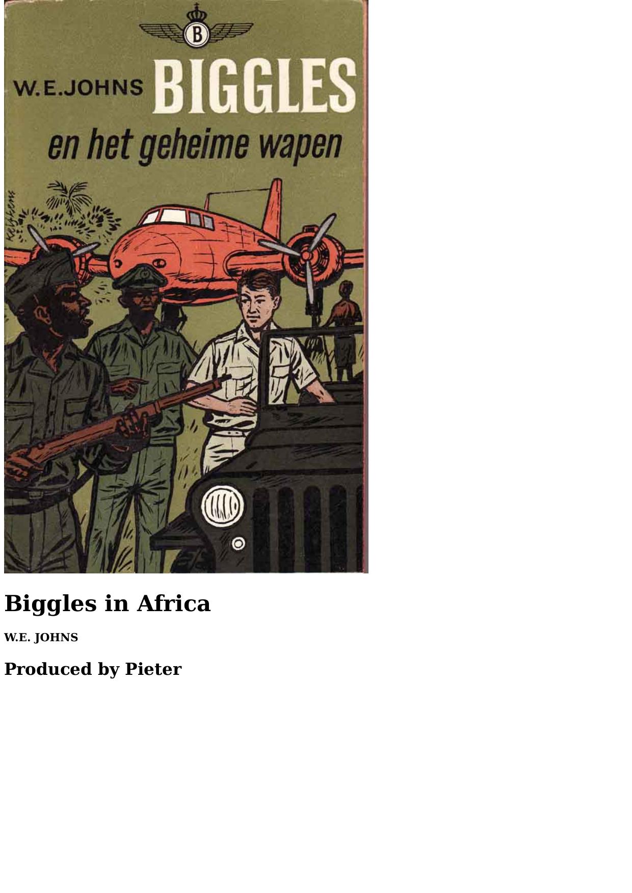 Biggles 07 - Biggles in Africa