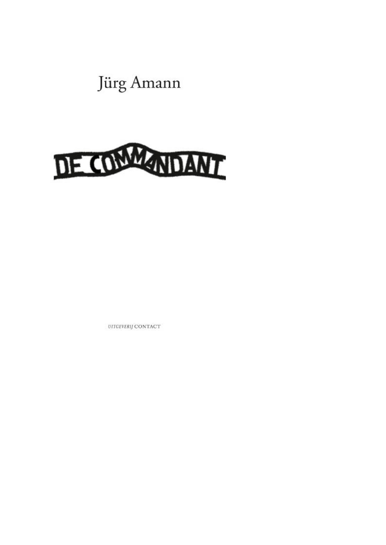 De Commandant