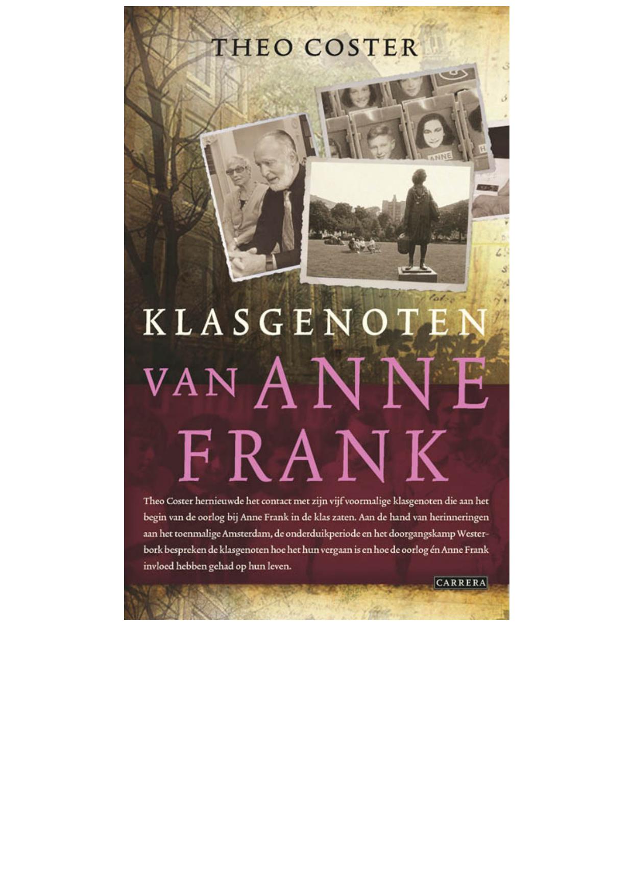De klasgenoten van Anne Frank