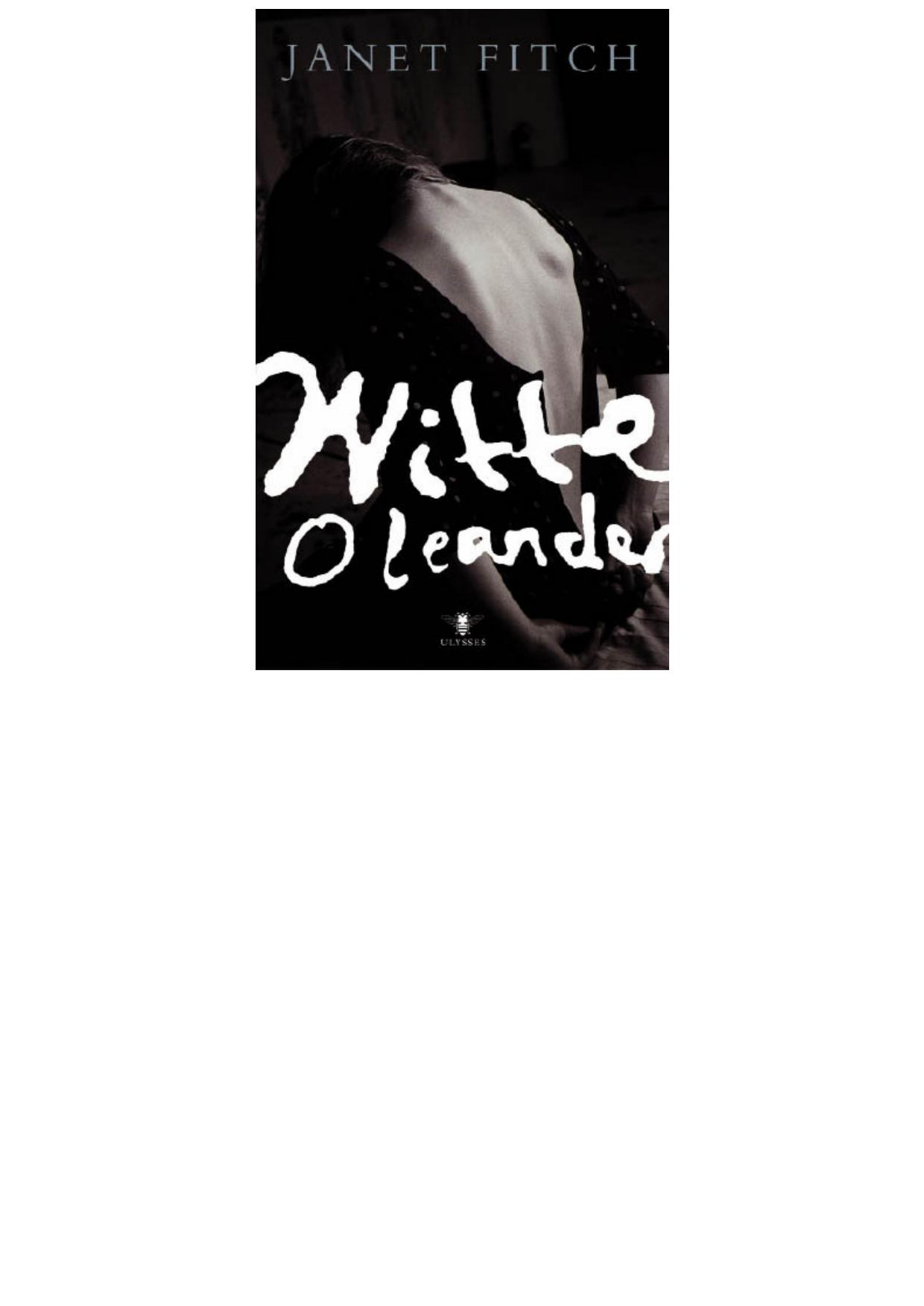 Witte Oleander