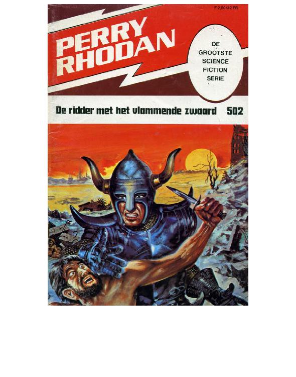 De ridder met het vlammende zwaard