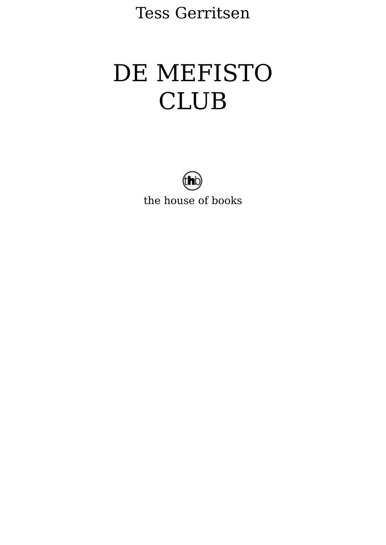 De Mefisto Club