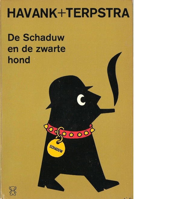 De schaduw en de zwarte hond