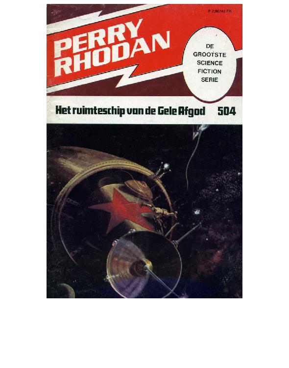 Het ruimteschip van de Gele Afgod