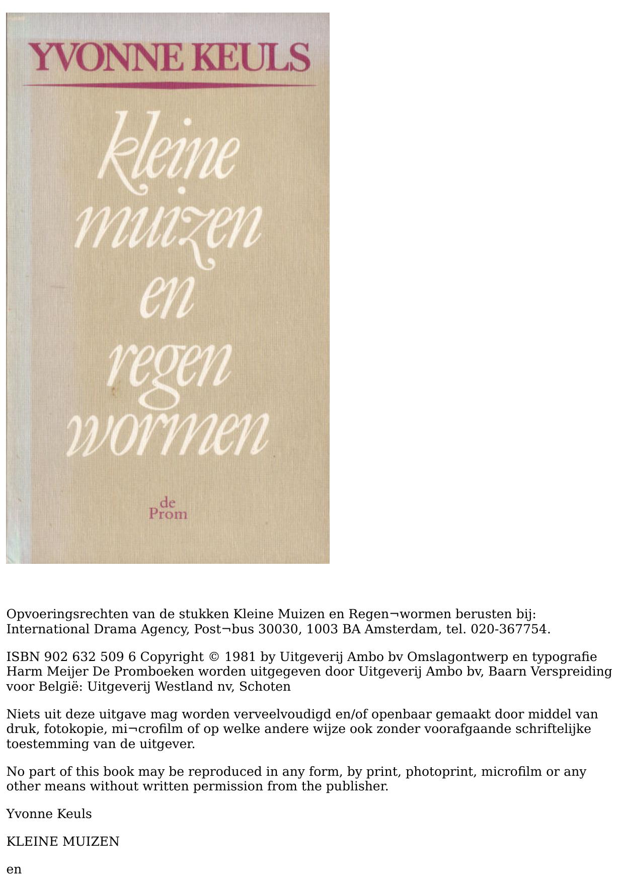 Kleine Muizen En Regenwormen