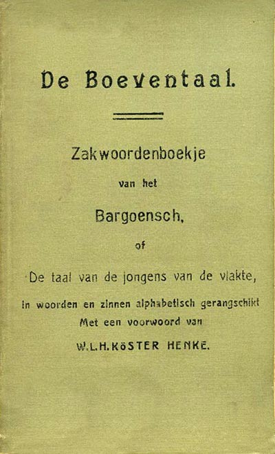 De Boeventaal