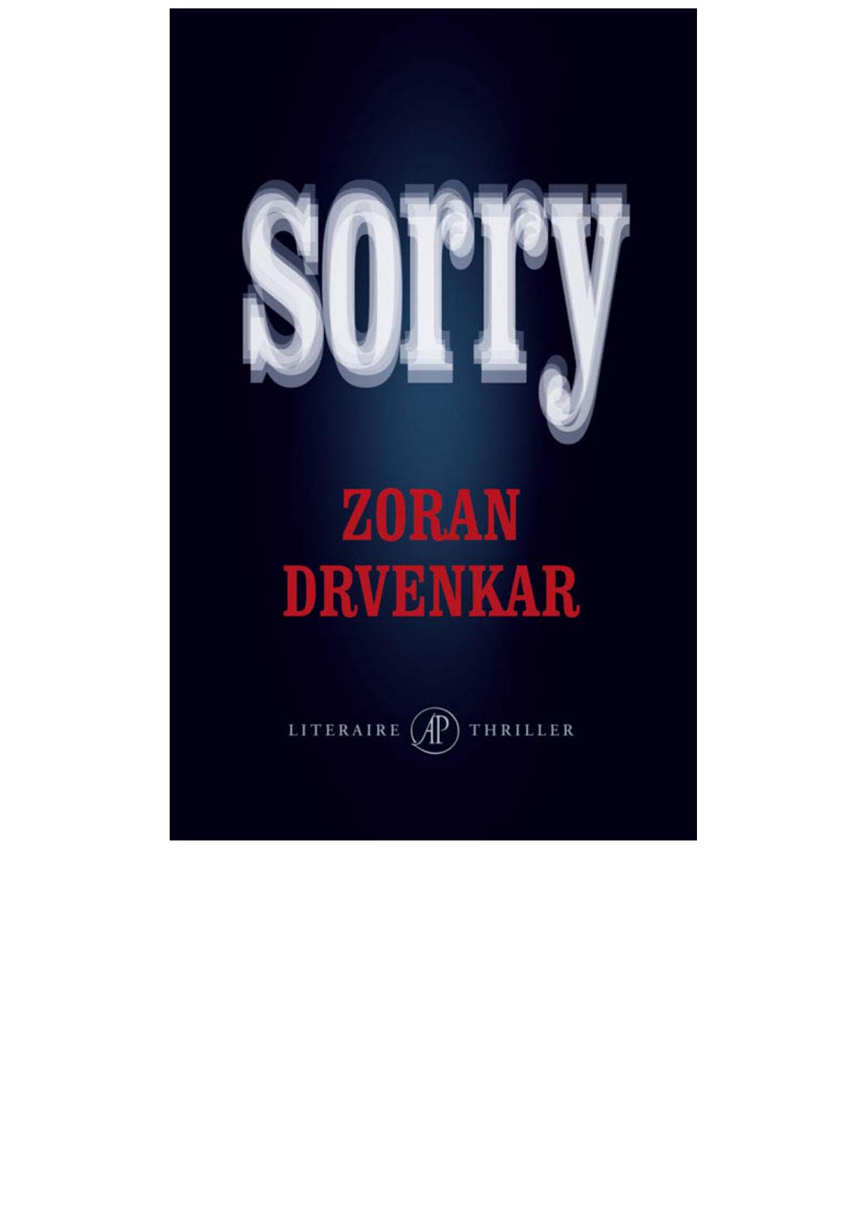Sorry / druk Heruitgave