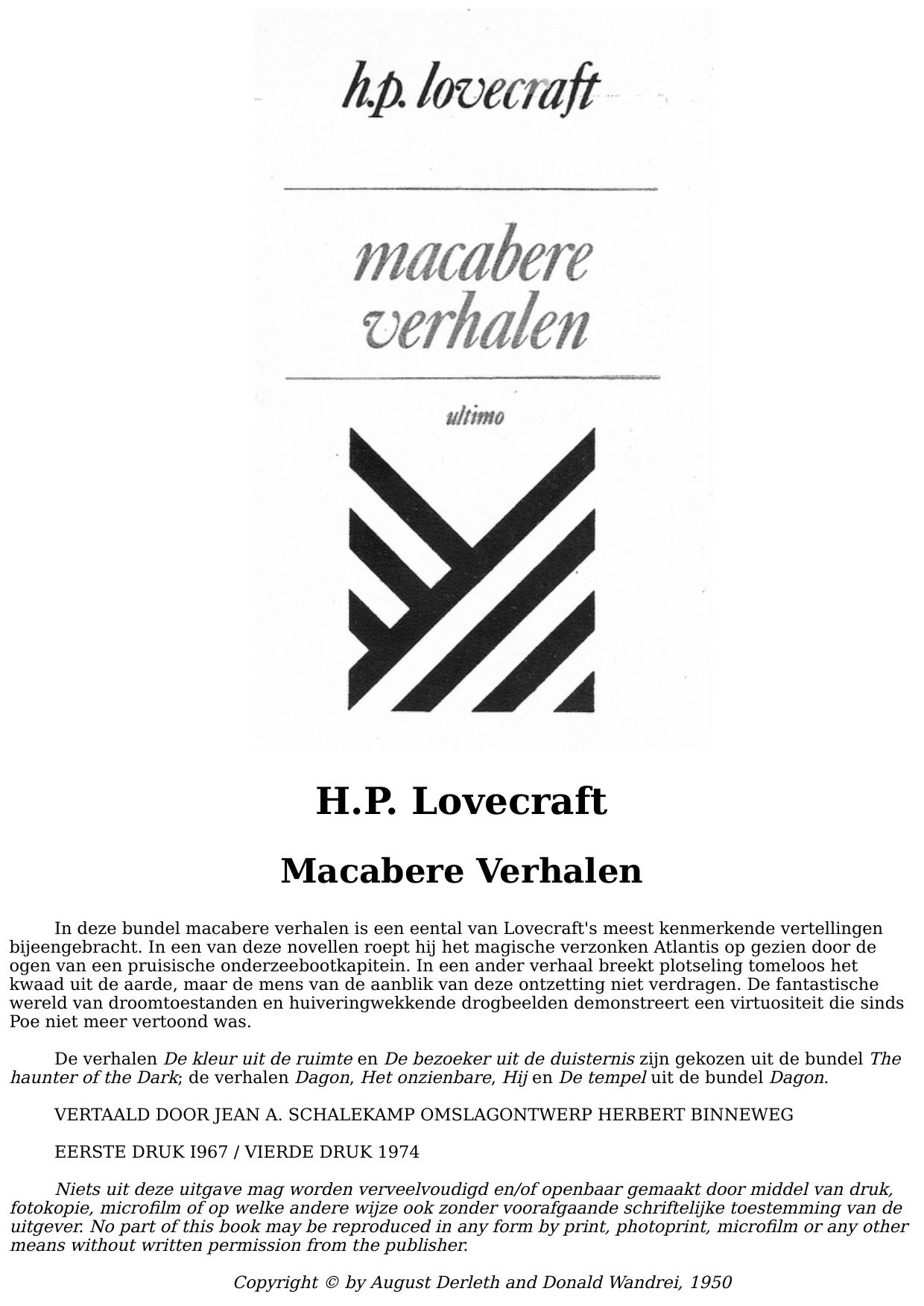 Macabere Verhalen