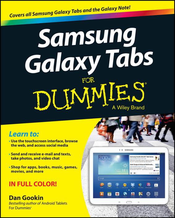 Samsung(r) Galaxy Tabs For Dumm