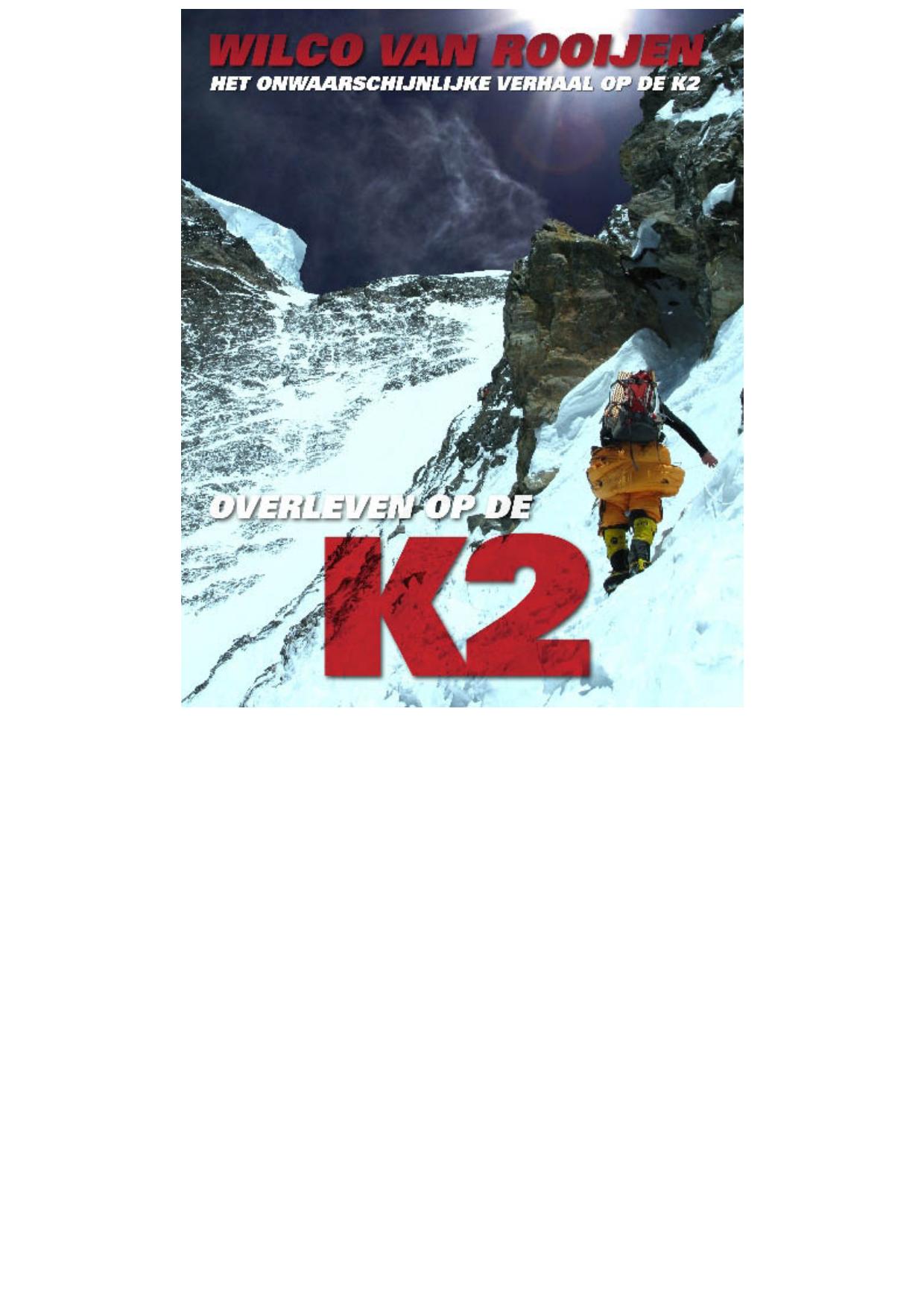 Overleven op de K2 / druk 1