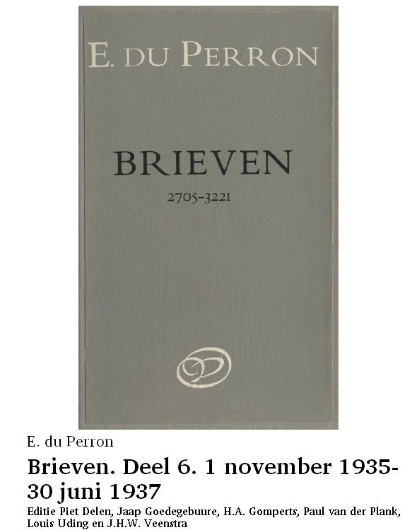 Brieven. Deel 6. 1 november 1935-30 juni 1937