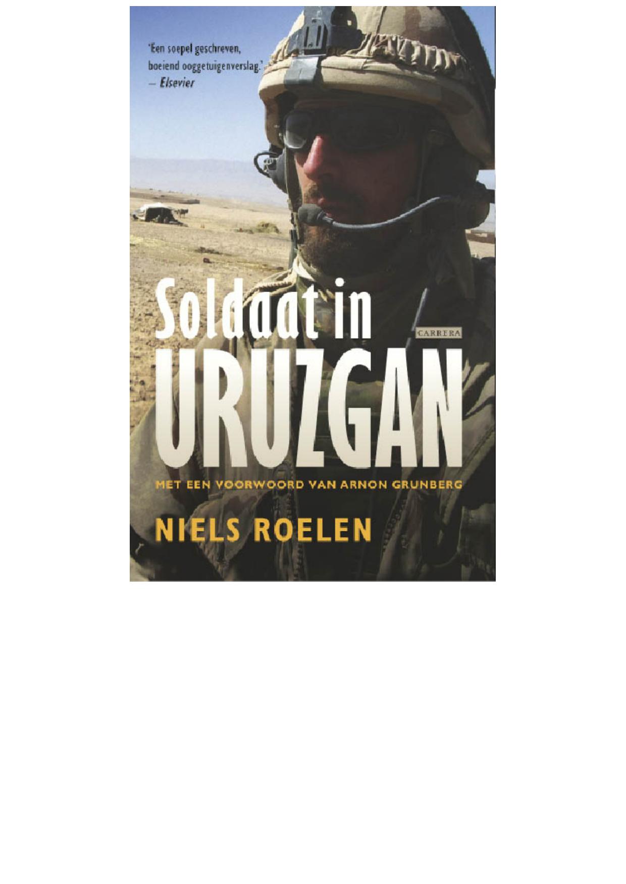 Soldaat in Uruzgan