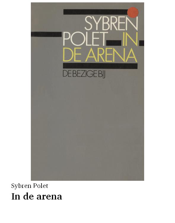 In de arena