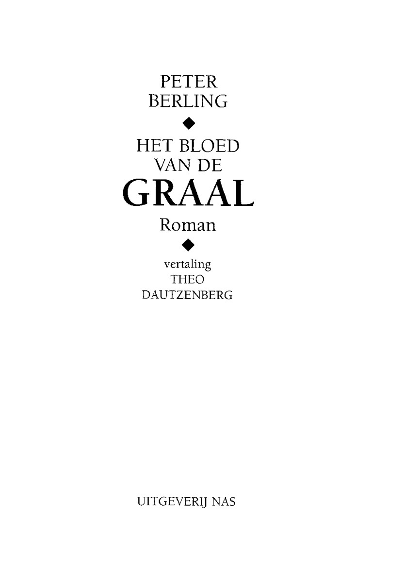 Het Bloed van de Graal