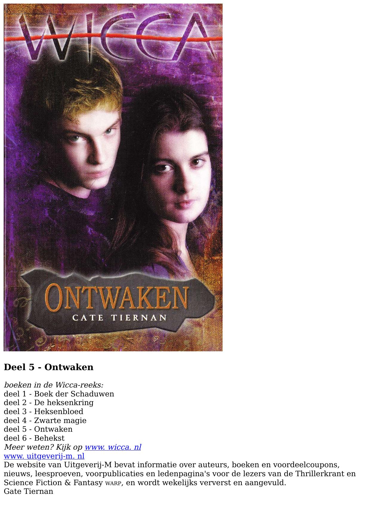 Wicca deel 5 ontwaken