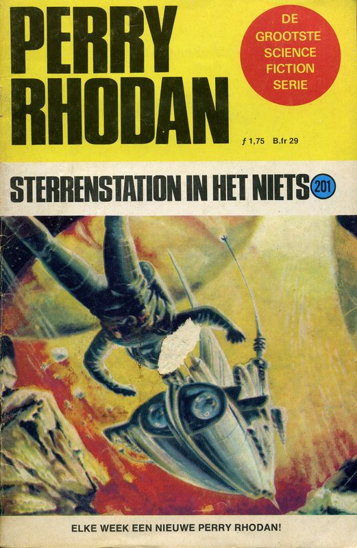 Sterrenstation in het niets