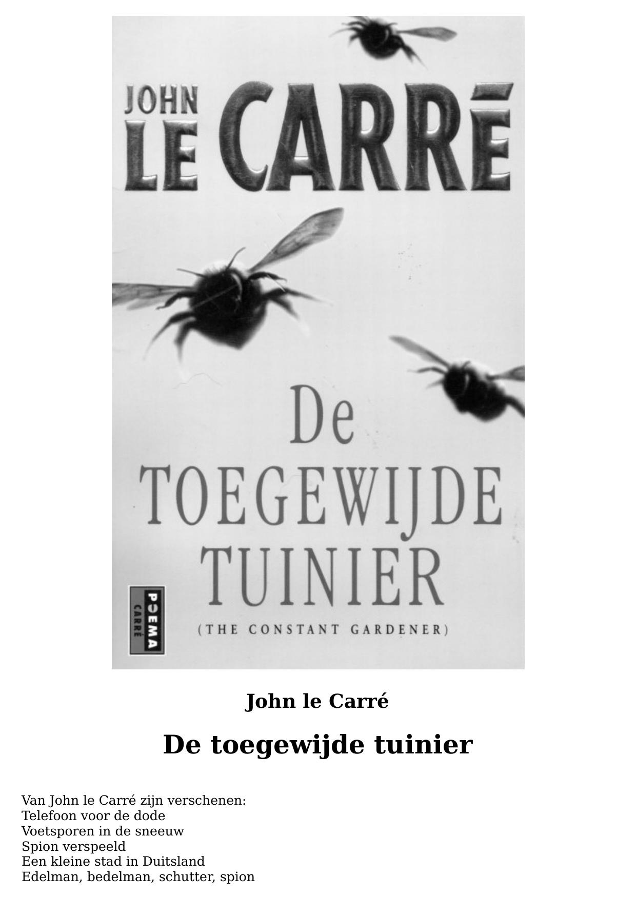 De Toegewijde Tuinier