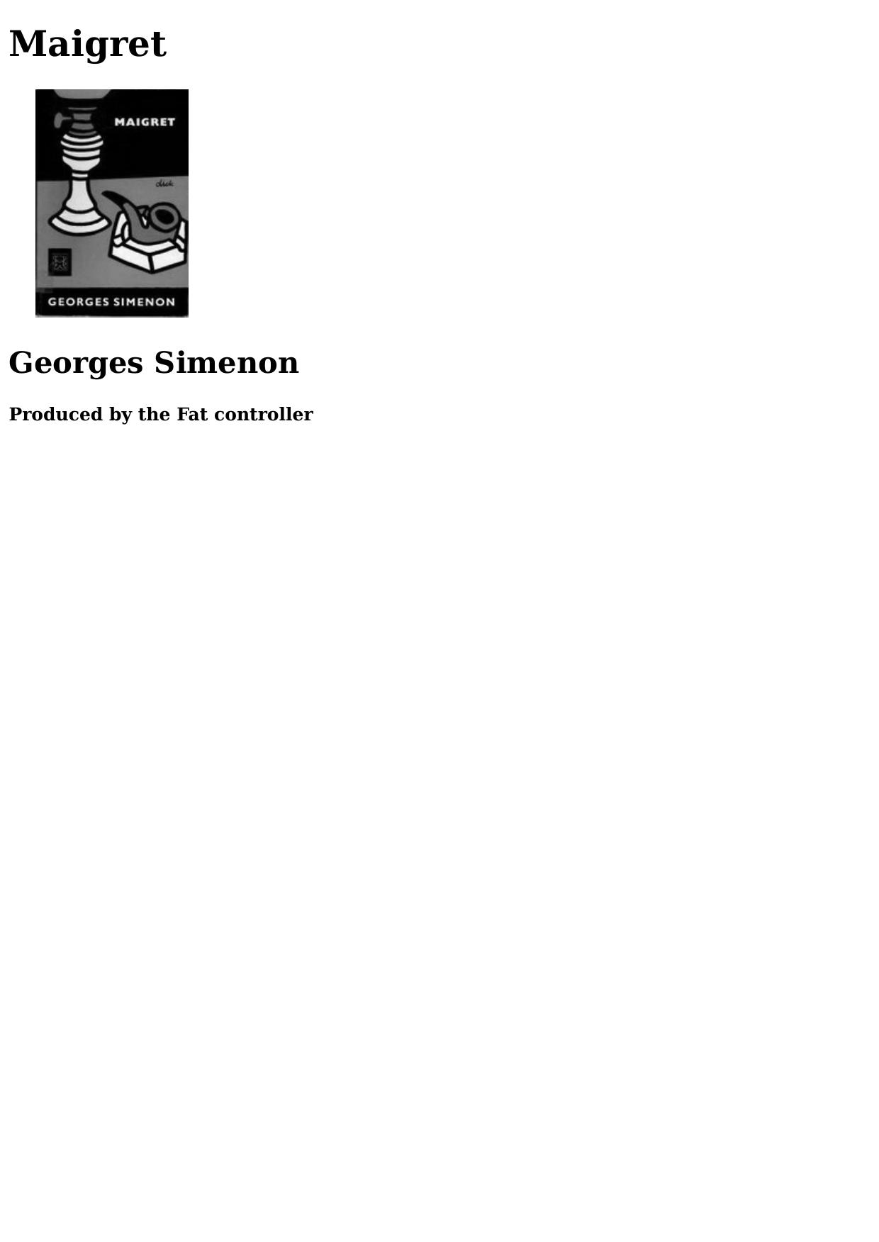 Maigret