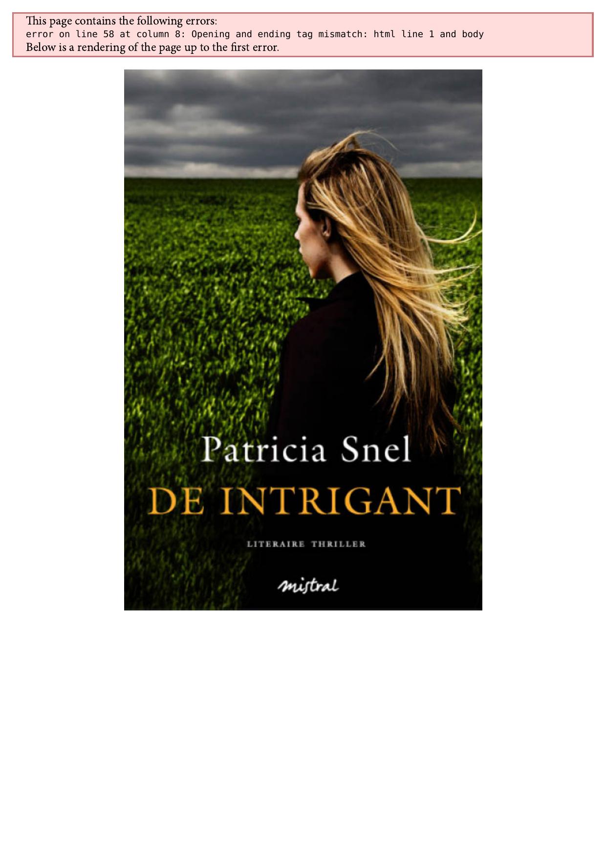 De Intrigant
