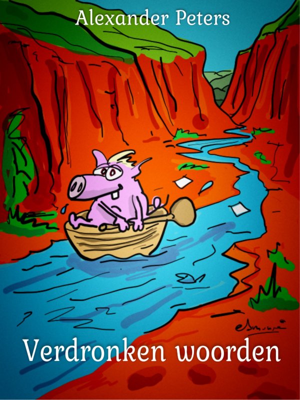 74-Verdronken Woorden Gedichten van Alexander Peters