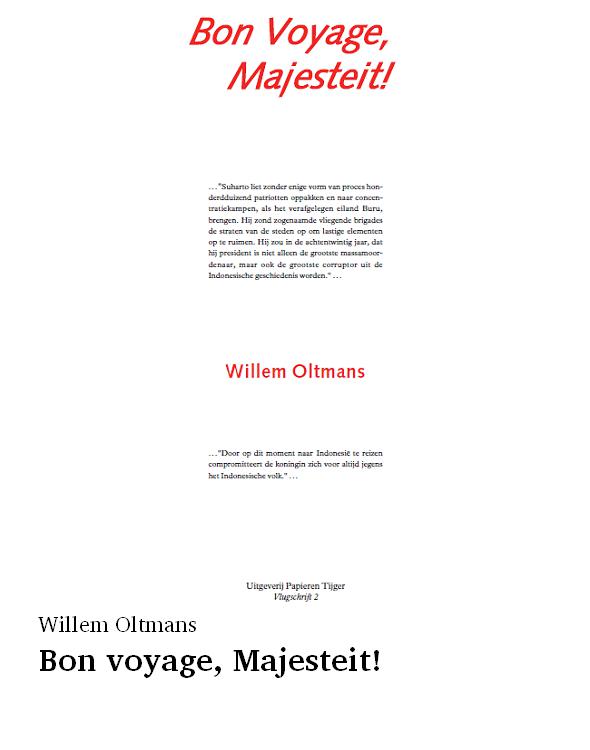 Bon voyage, Majesteit!