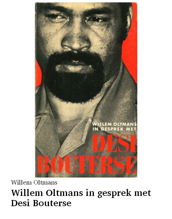 Willem Oltmans in gesprek met Desi Bouterse