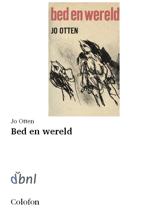 Bed en wereld