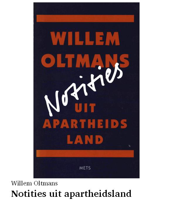 Notities uit apartheidsland