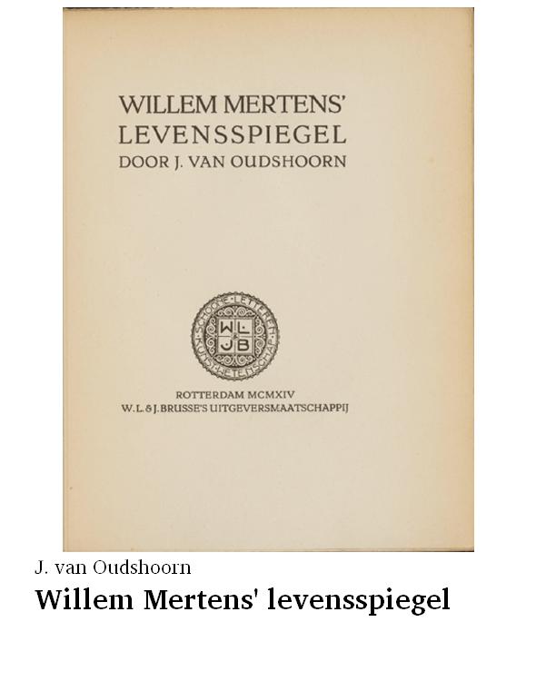 Willem Mertens' levensspiegel