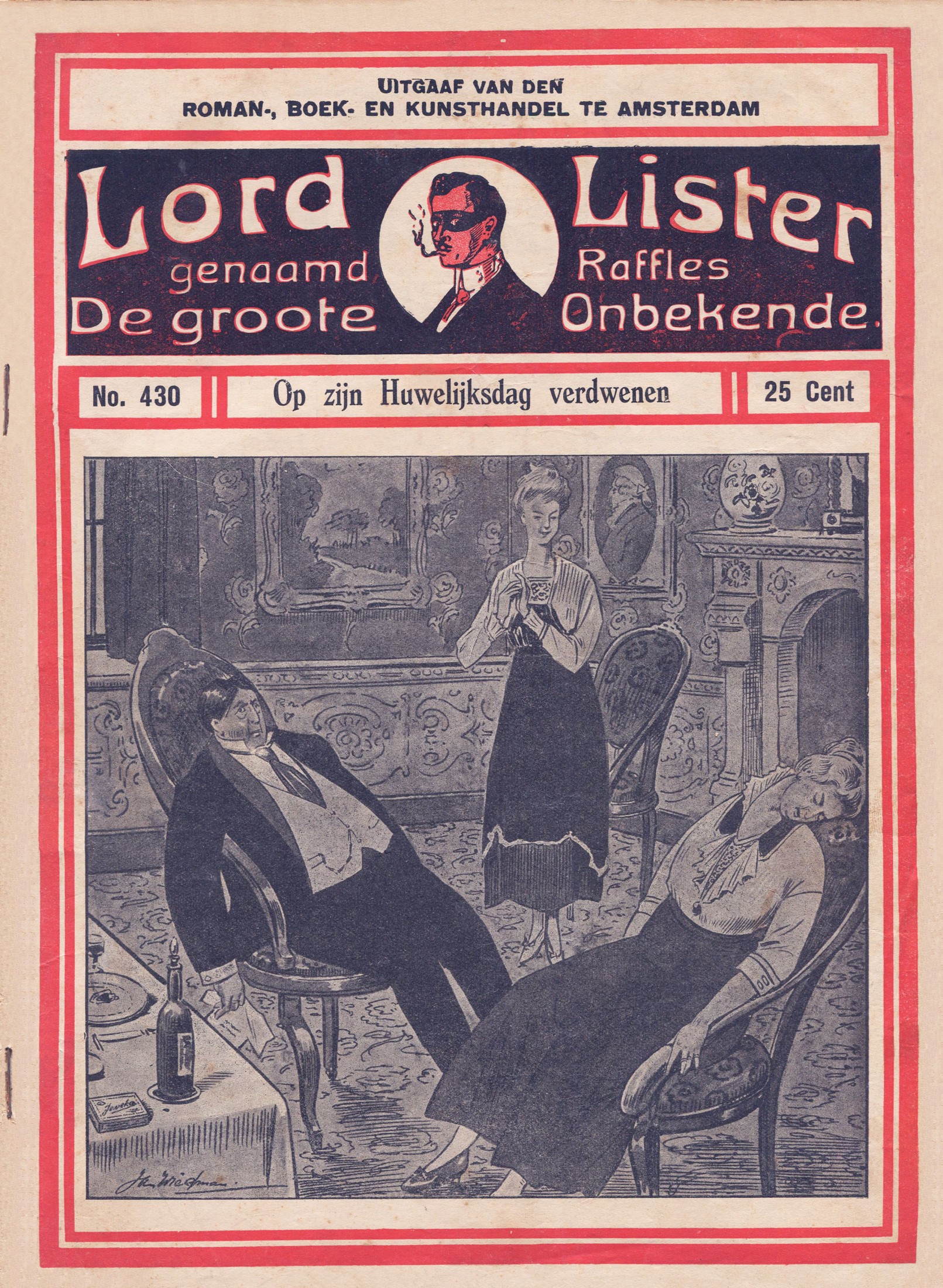 LordLister 0430 OP ZIJN HUWELIJKSDAG VERDWENEN