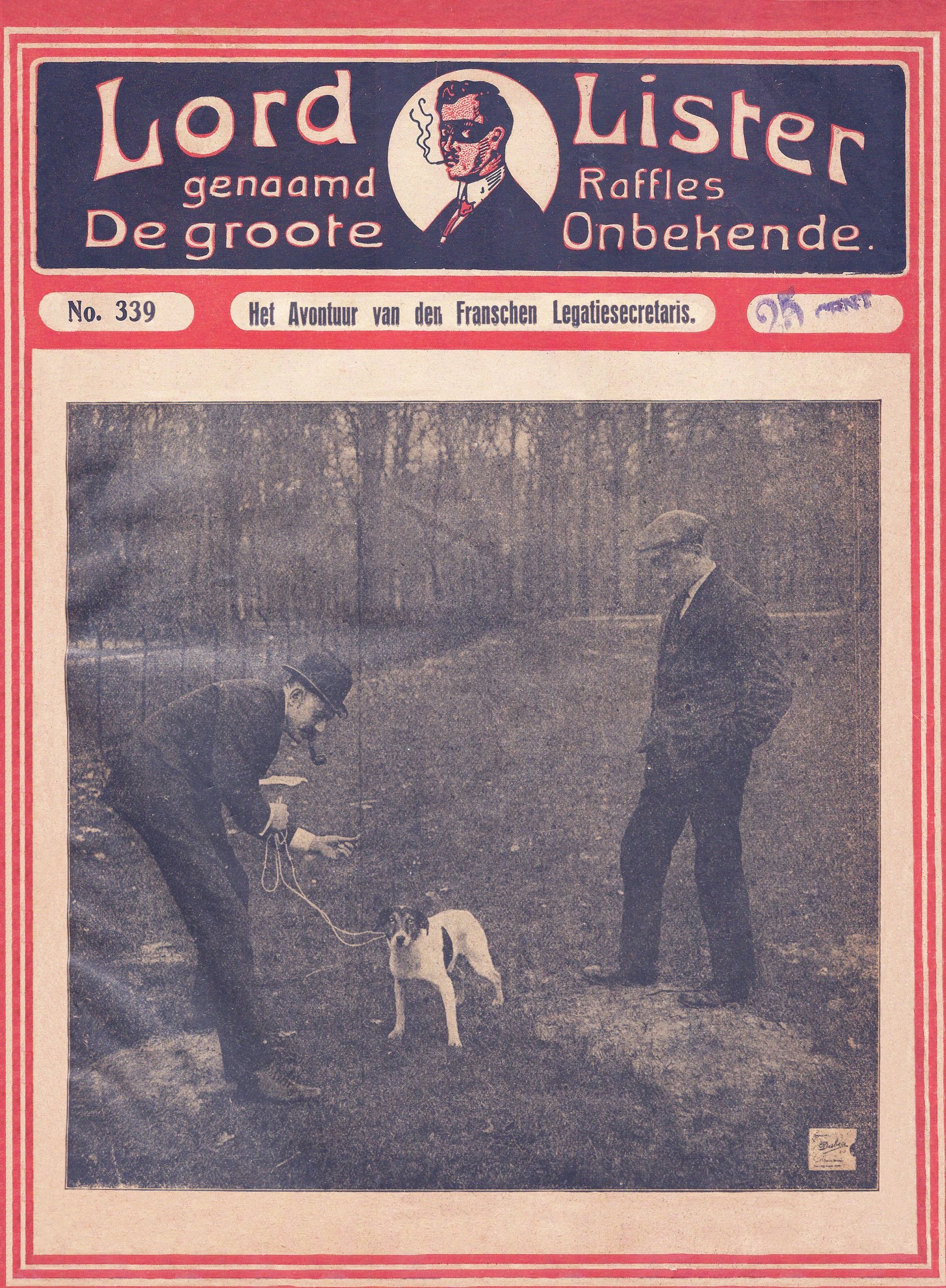 LordLister 0339 HET AVONTUUR VAN DEN FRANSCHEN LEGATIESECRETARIS