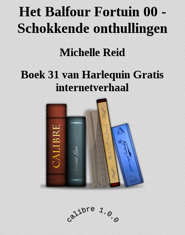 Het Balfour Fortuin 00 - Schokkende onthullingen