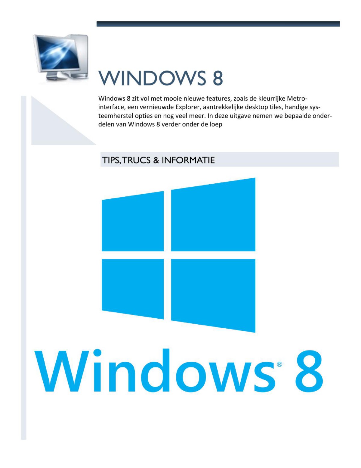 Windows 8 Tips, Trucs & Informatie
