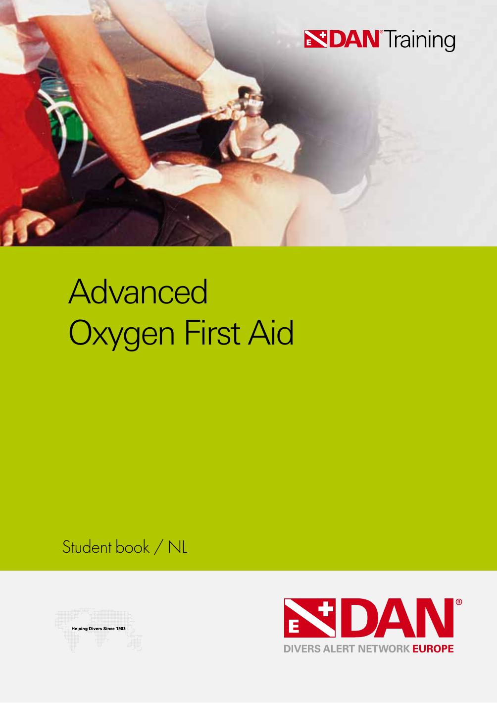 DAN Advanced O2 Provider manual 2018V1_NL