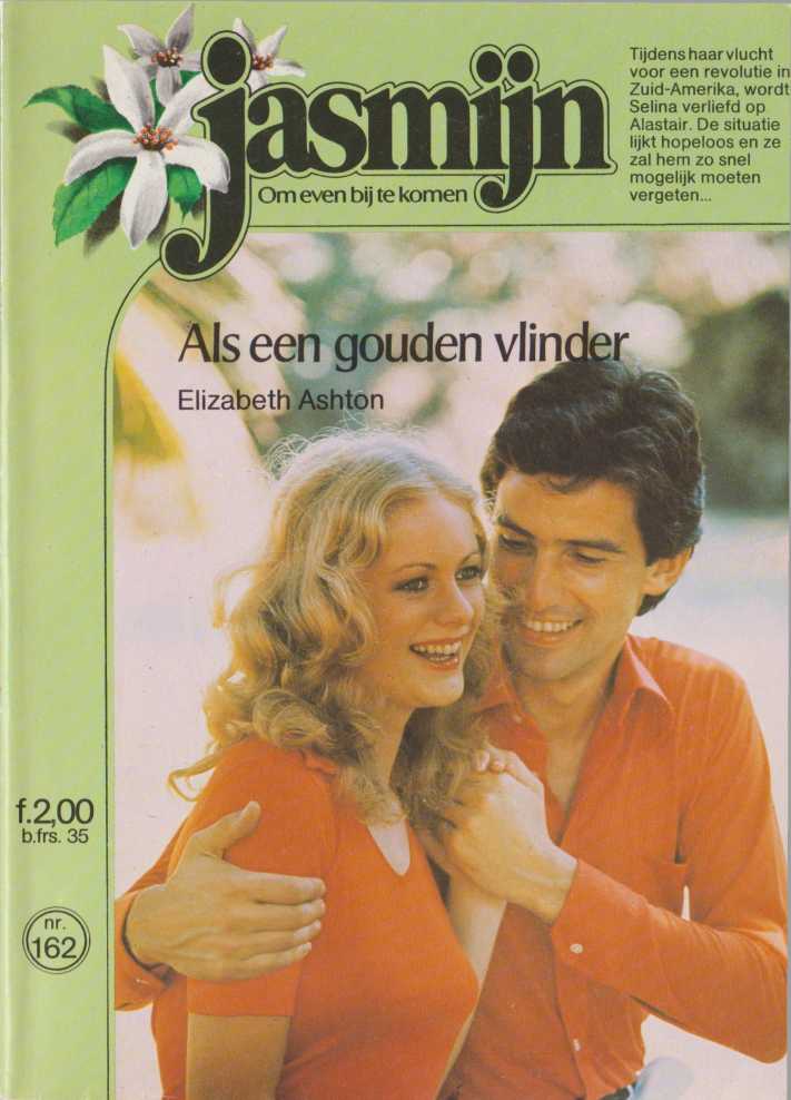 Als een gouden vlinder