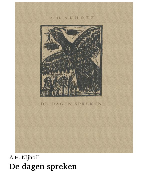 De dagen spreken