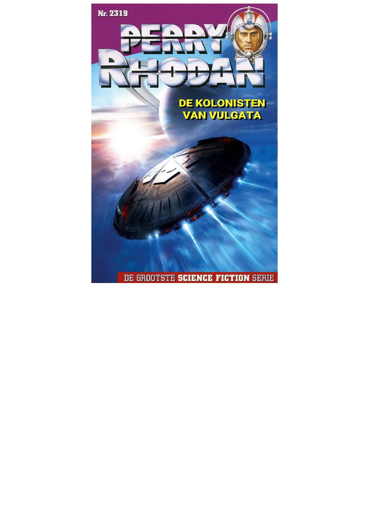 Perry Rhodan 2319 - De kolonisten van Vulgata