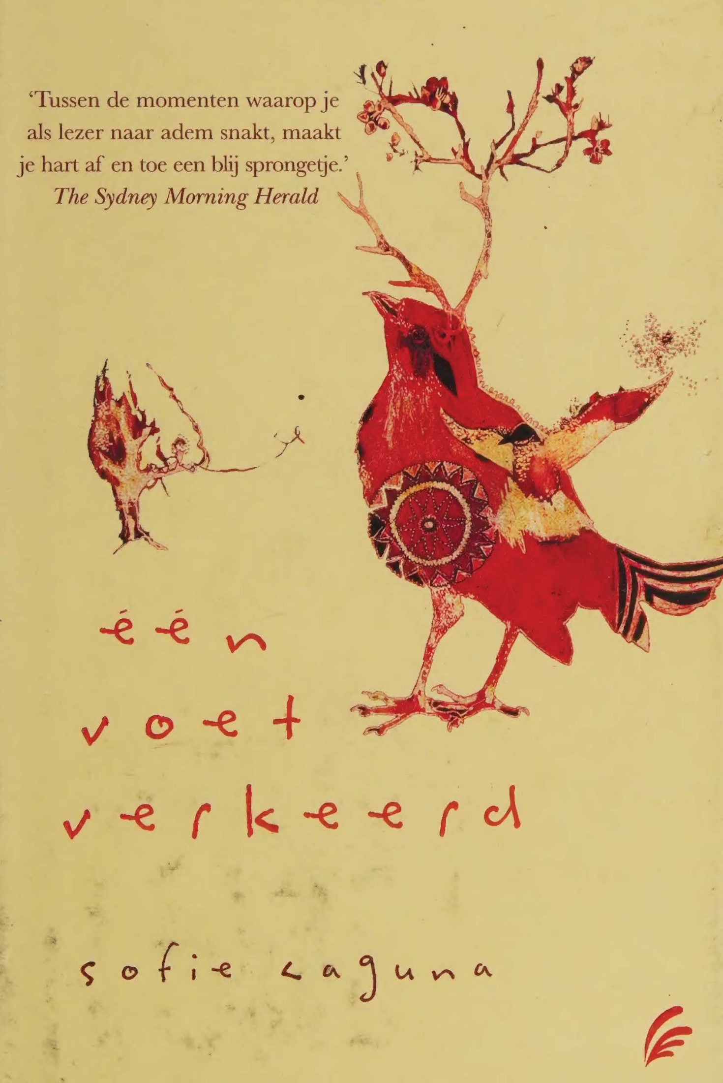 Eén voet verkeerd