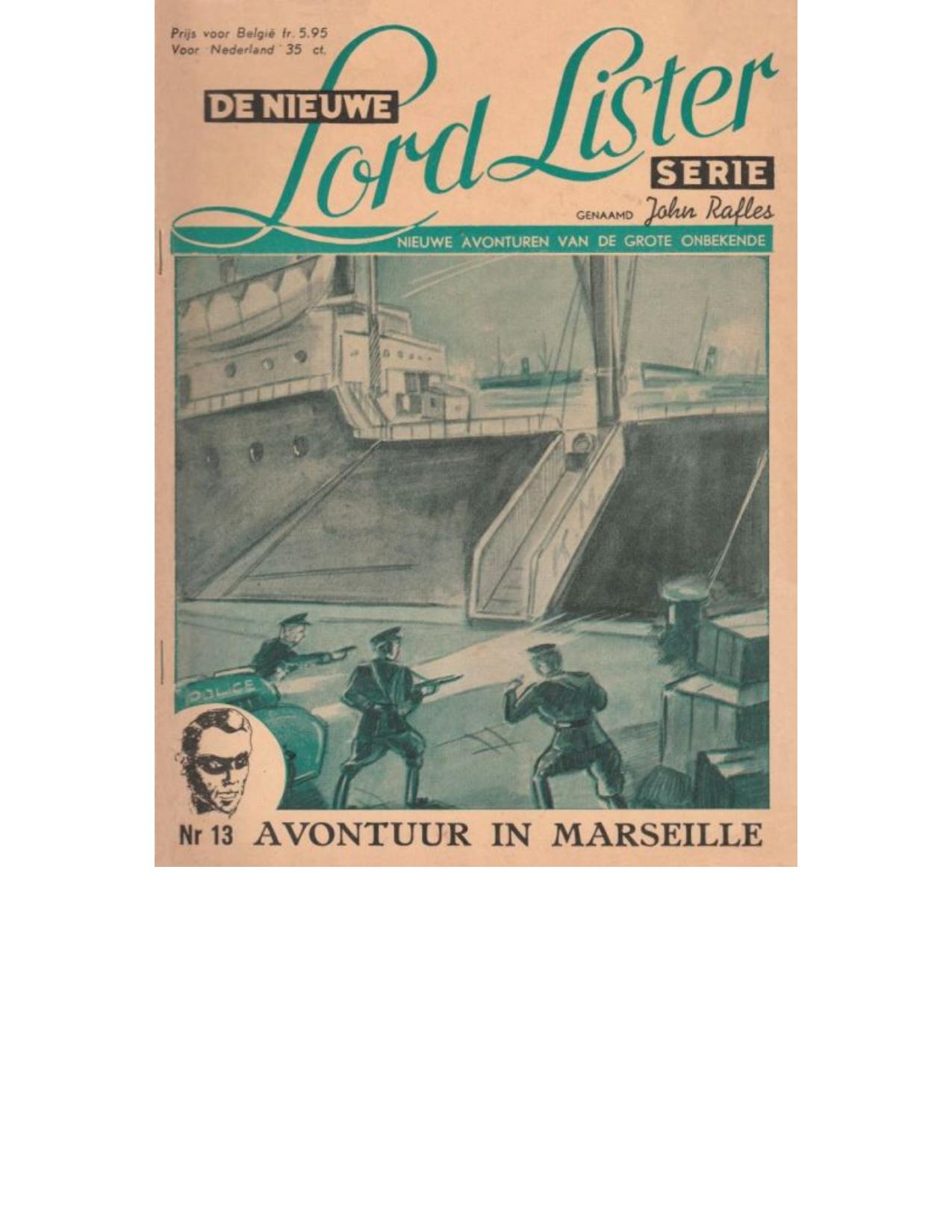 Lord Lister-L013 Avontuur in Marseille